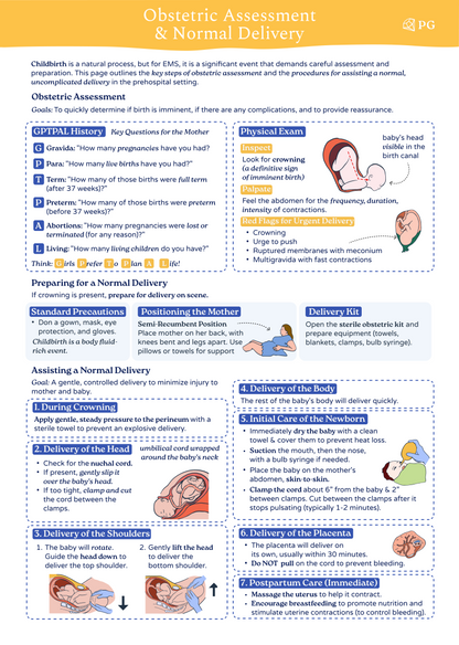 Obstetric & Gynecological Emergencies - Paramedic & EMS